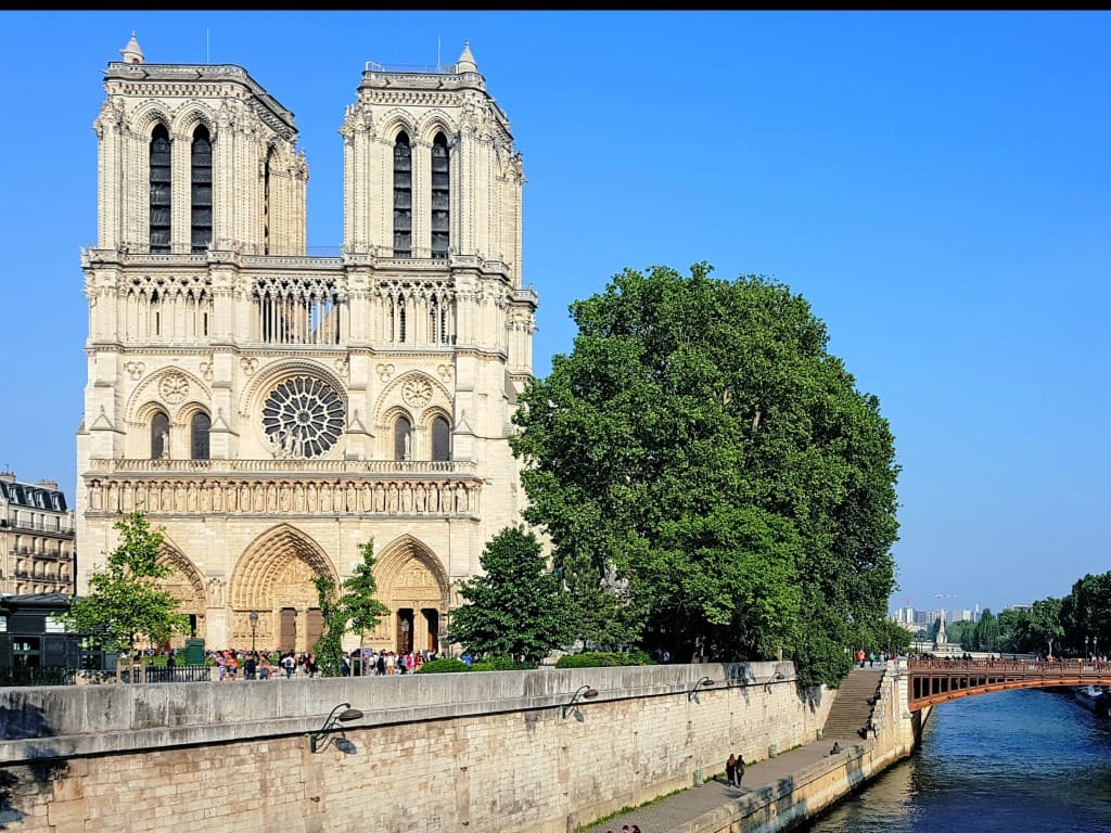 Façade de Notre-Dame de Paris 