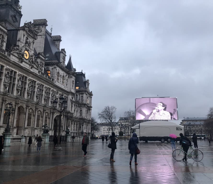 Hommage et pluie  Soraya Touchene