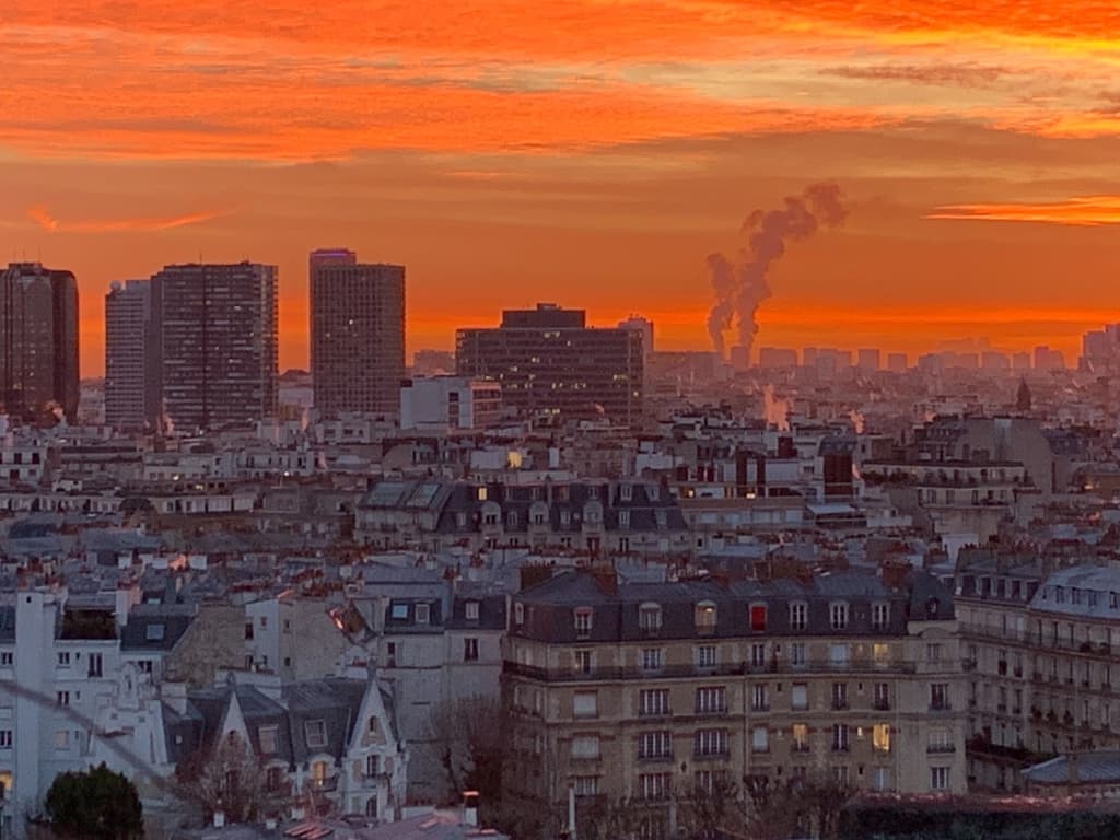 Levé de soleil. 