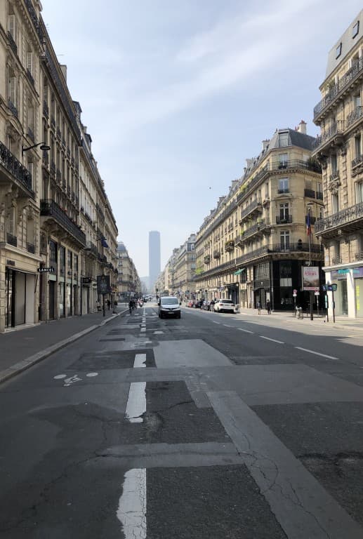 Rue de Rennes vide Soraya Touchene