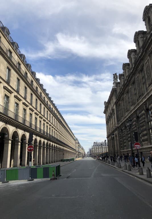 Rue de Rivoli  vide Soraya Touchene 