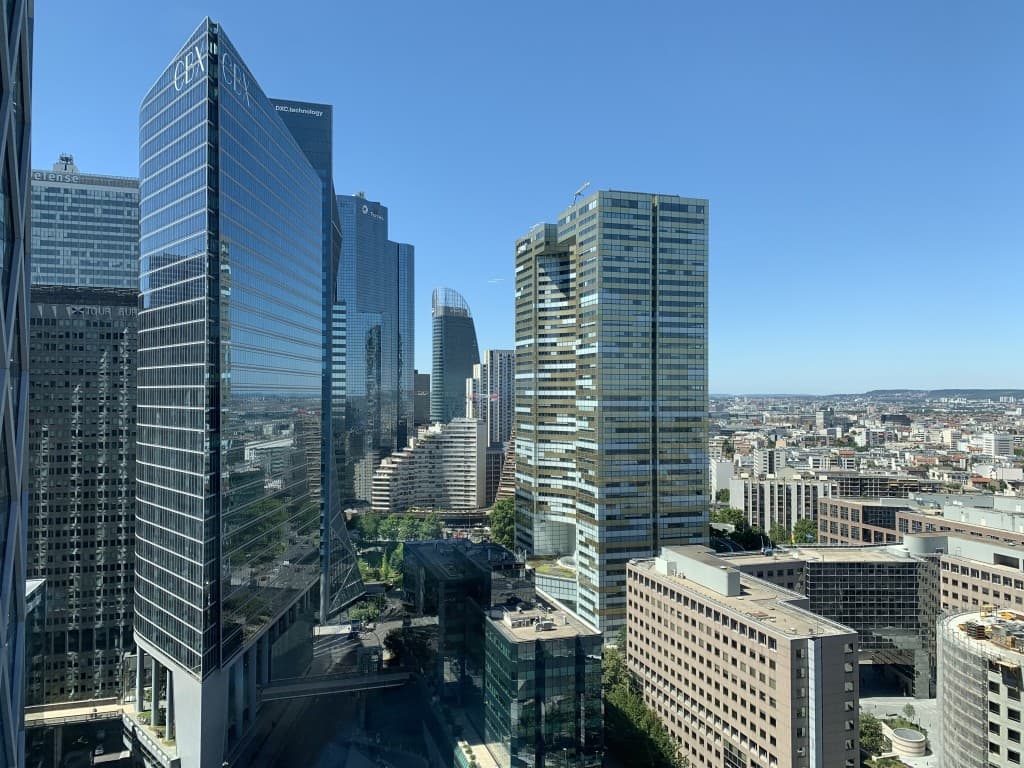 Vue sur le nord ouest parisien