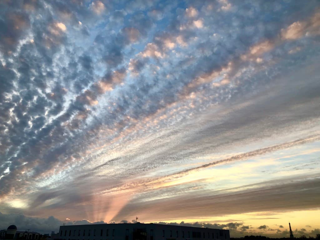 Aube rayonnante à Suresnes
