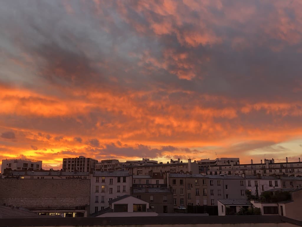 Ciel de feu