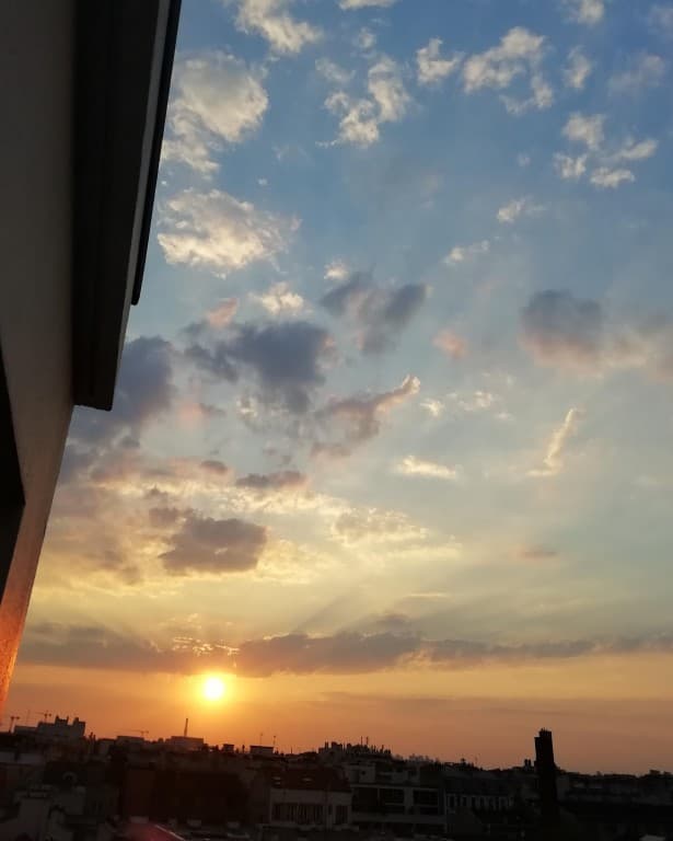 coucher de soleil 11eme paris