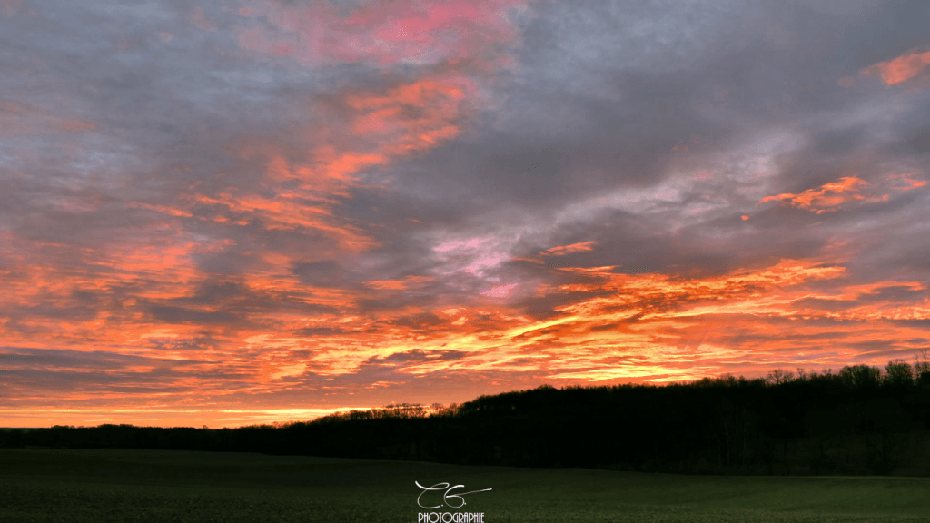Grand lever de soleil