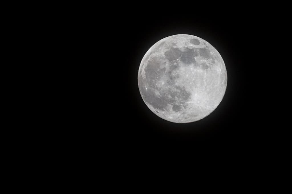 La lune à son périgée 