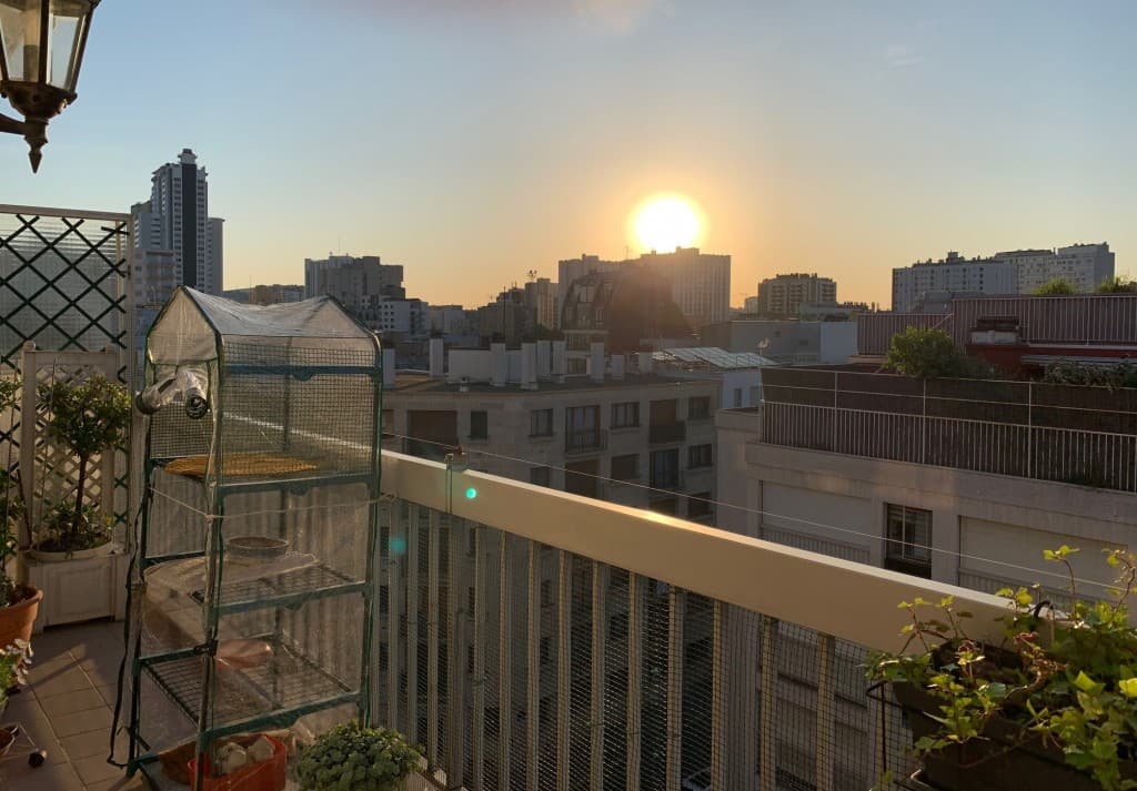 LEVER DU SOLEIL SUR PARIS