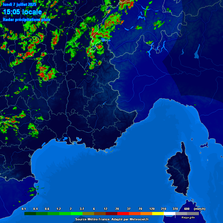 Image d'illustration pour Pluies et orages : premier épisode Méditerranéen de la saison ce week-end