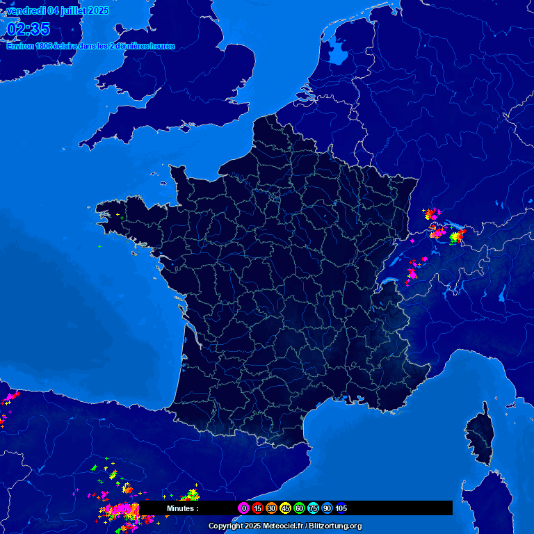 Image d'illustration pour Vigilance : vent, orage et neige au Sud vendredi et samedi