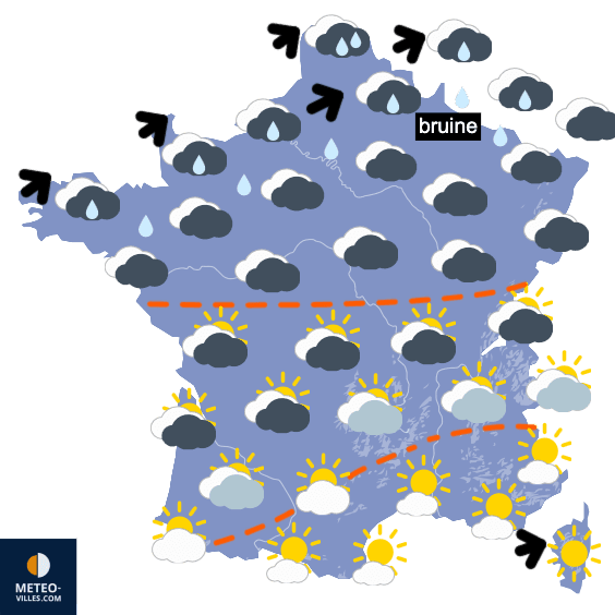Peu de pluie en vue et une douceur de plus en plus marquée