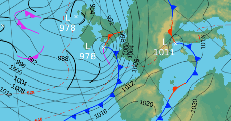 Image d'illustration pour Risque de coup de vent voire de tempête pour le lundi de Pâques