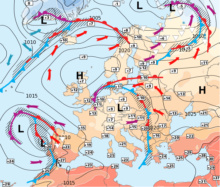 Image d'illustration pour Des nuages tenaces sur la moitié Nord...