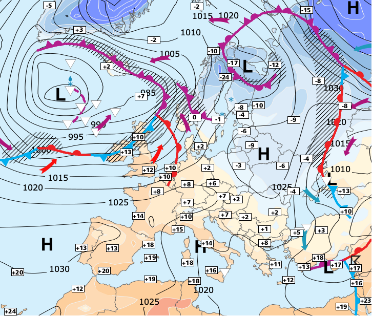 Image d'illustration pour Vers un temps globalement plus sec (sauf jeudi et vendredi) 