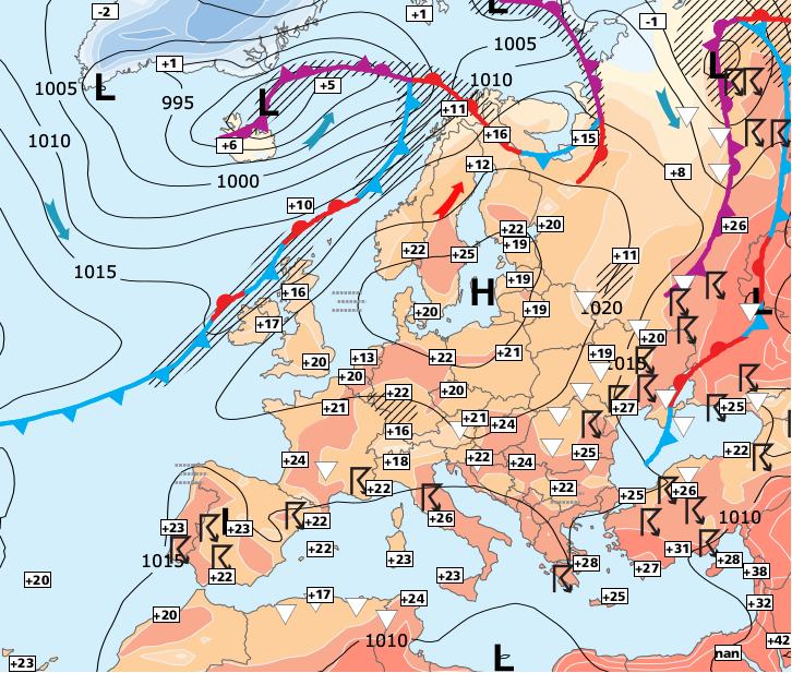 Image d'illustration pour Retour progressif de la chaleur et des orages 