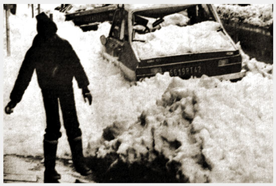 Image d'illustration pour Retour en force de la neige en France