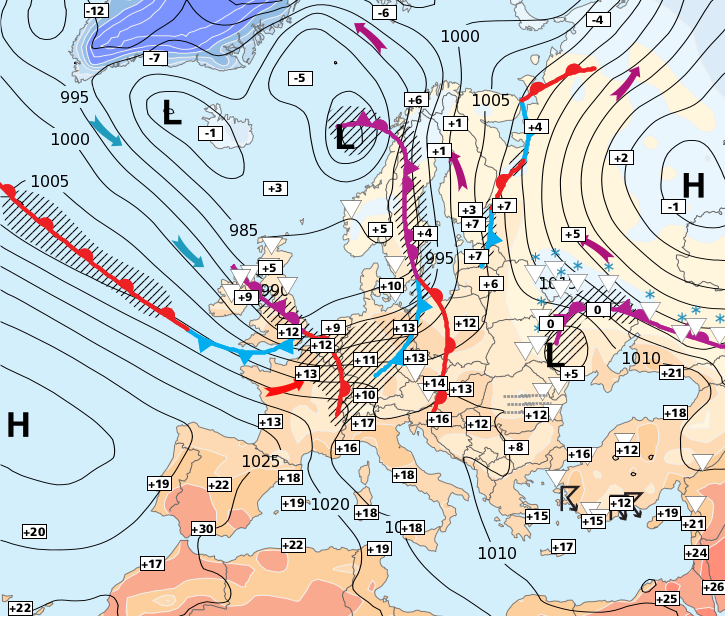 Image d'illustration pour Une semaine très perturbée sur la moitié Nord