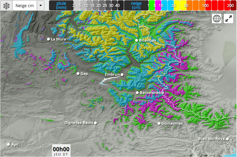 Image d'illustration pour Neige abondante en montagne dans les prochains jours 