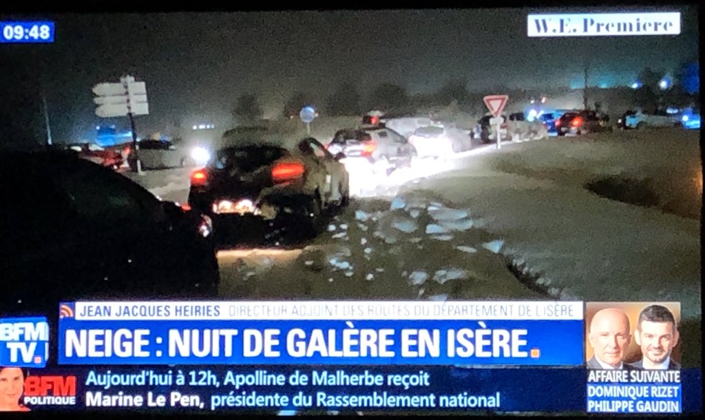 Image d'illustration pour Naufrage sur l'A48: polémique entre Météo-France et le préfet de l'Isère