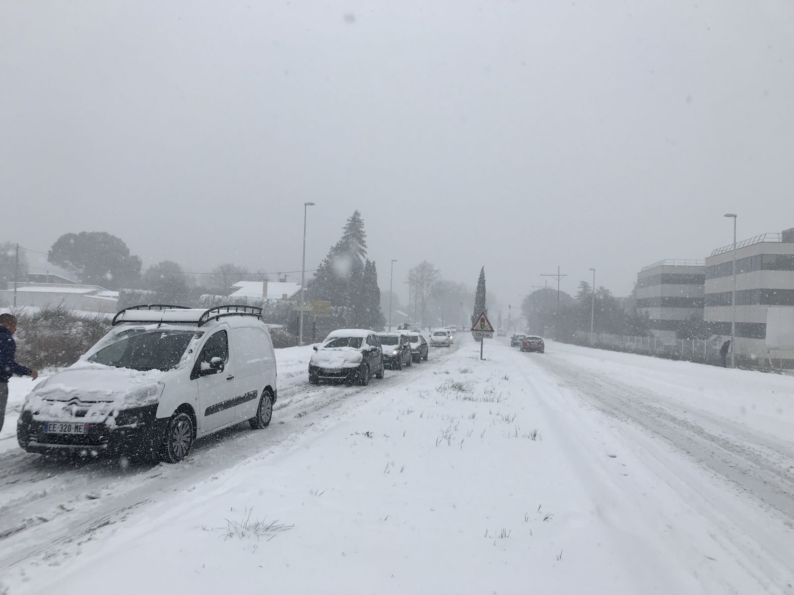 Image d'illustration pour Retour de la neige annonçant la fin de la vague de froid