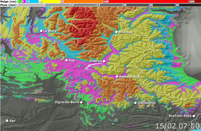 Image d'illustration pour Les conditions d'enneigement pour les vacances de février