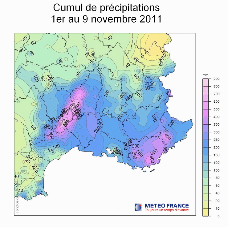 Image d'illustration pour Retour sur les épisodes cévenols majeurs depuis le siècle dernier