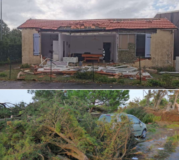 Image d'illustration pour Tornade et dégâts en Charente-Maritime mercredi 23 septembre