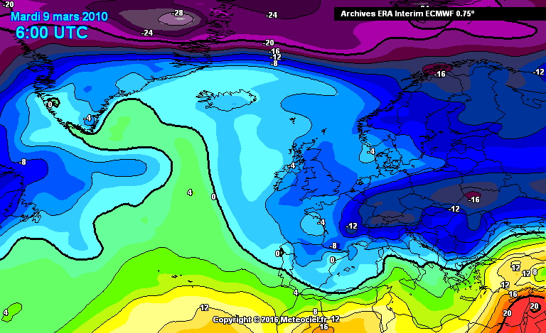 Image d'illustration pour Retour sur l'épisode neigeux exceptionnel de mars 2010 en Méditerranée