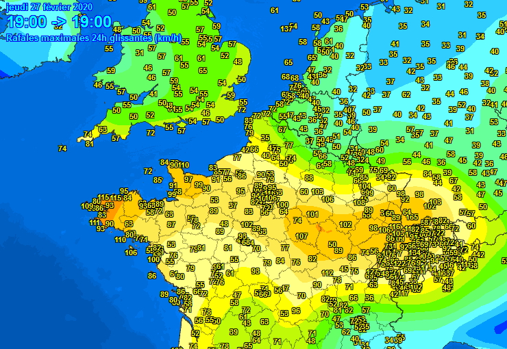 Image d'illustration pour Dépression Bianca : bilan de la neige et des vents tempétueux