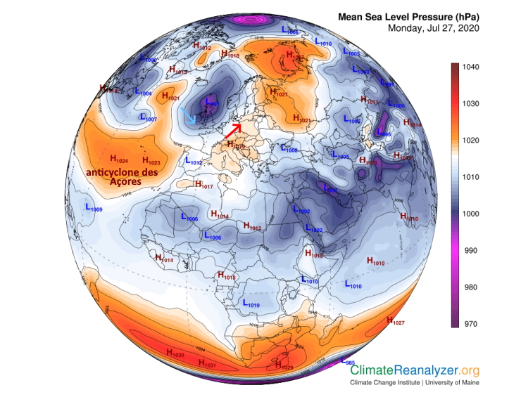 Image d'illustration pour Des pics de chaleur peu durables depuis le début de l'été