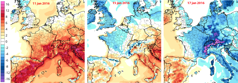 Image d'illustration pour Plus froid et neige à basse altitude la semaine prochaine 