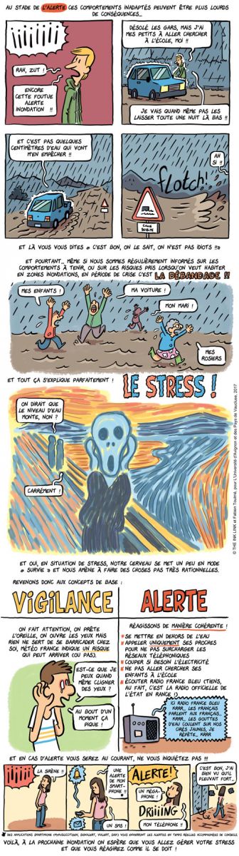 Image d'illustration pour Une BD pour sensibiliser aux comportements face à l'inondation