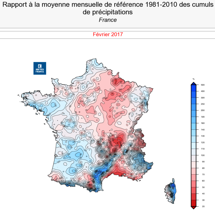 Image d'illustration pour Février 2017 parmi les 10 plus doux depuis 1900