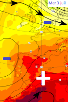 Image d'illustration pour Canicule exceptionnelle - Vigilance, prévisions météo & suivi