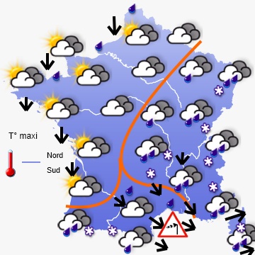 Froid humide, mais pas de vague de froid pour le moment 