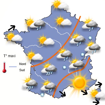 Sur l'autoroute des perturbations ! (risque d'inondations et d'avalanches...)