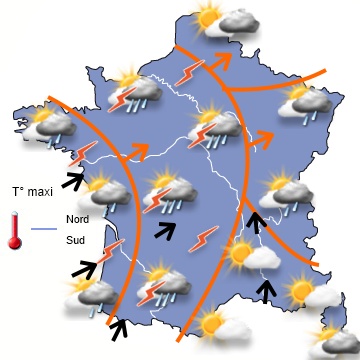 Encore quelques averses orageuses, mais une situation complexe... 