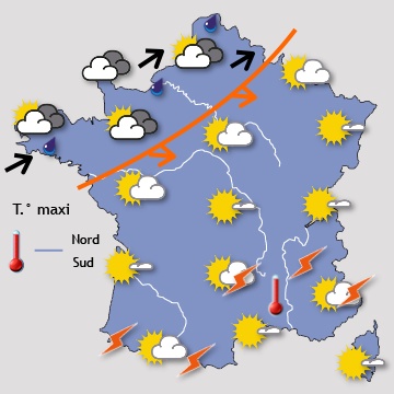 Le coup de chaleur de jeudi et vendredi se confirme 