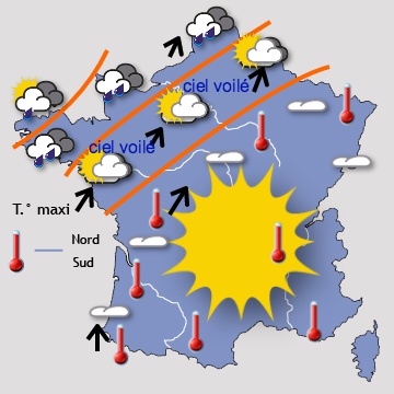 Douche froide très éphémère dans le Nord-ouest !