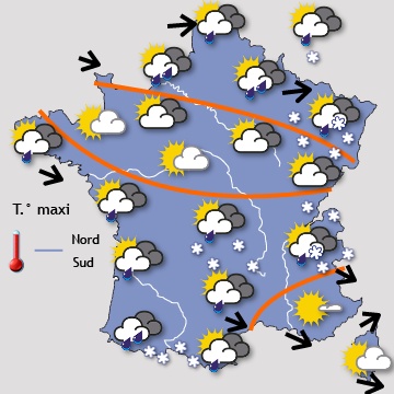 La période de mauvais temps est loin d'être terminée... 