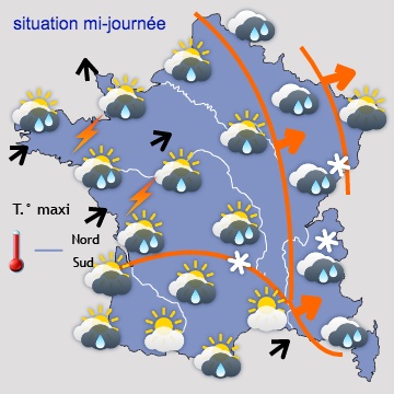 3e advection polaire venue de Sibérie pour ce week-end ! 