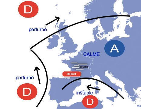 Carte météo Europe du 14/11/2012 à 1812