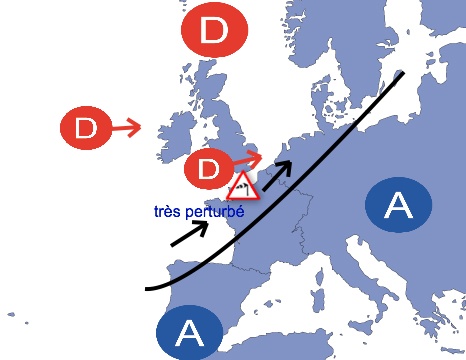Carte météo Europe du 01/11/2013 à 1812