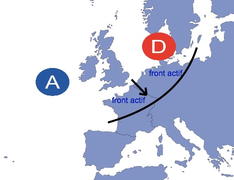 Carte météo Europe du 29/11/2013 à 1812