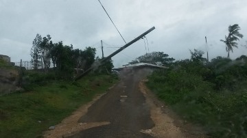 Image d'illustration pour Le puissant cyclone Winston (historique) frappe les îles Fidji 