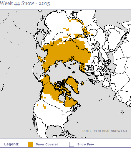 Image d'illustration pour Neige : suivi de l'enneigement sur l'hémisphère Nord