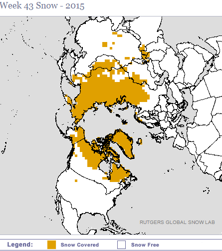 Image d'illustration pour Neige : suivi de l'enneigement sur l'hémisphère Nord