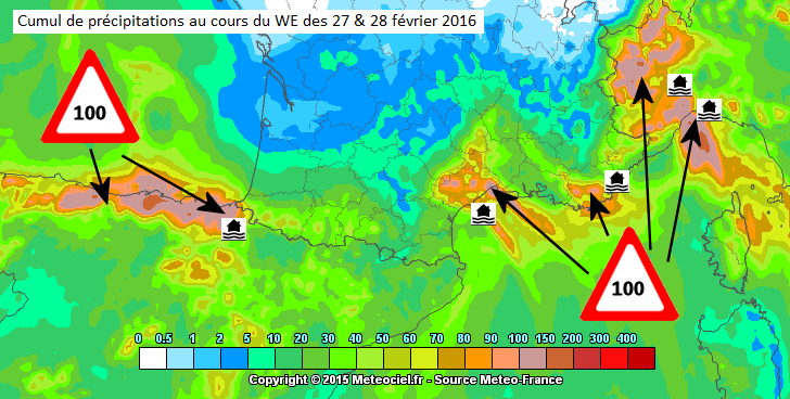 Image d'illustration pour Pluie, orage, vent et neige entre Pyrénées, Alpes et Méditerranée ce WE