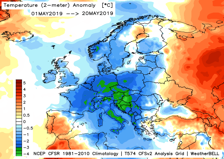 Image d'illustration pour A quand les premiers 30°C ? La chaleur se fait attendre