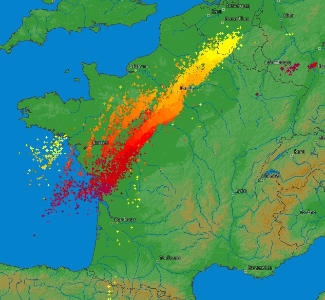 Image d'illustration pour Météo Paris : Forts orages en Ile de France